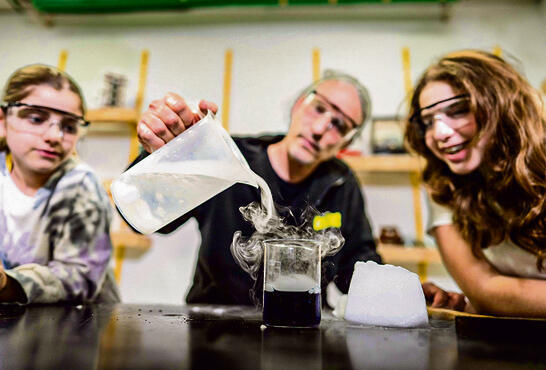 פעילות מדעית במדעטק (ניצן זוהר) פעילות מדעית במדעטק