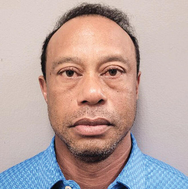 תמונת המעצר של טייגר, שלשום בפלורידה