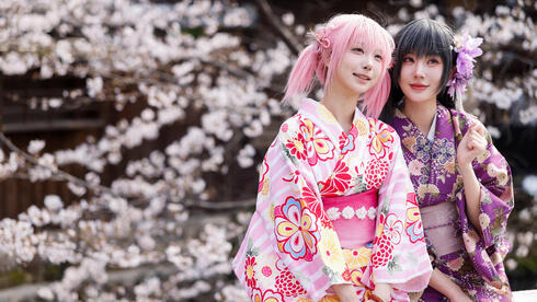 Spring in full bloom: from Japan to Greece