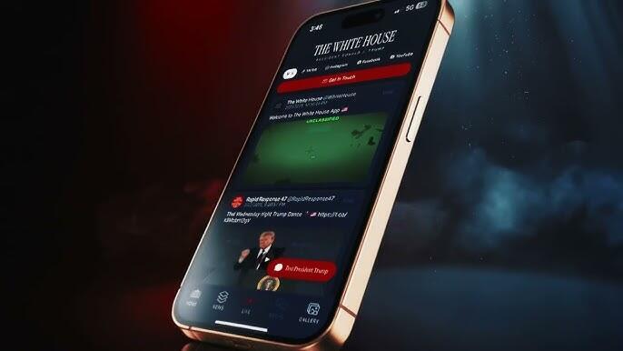 האפליקציה החדשה של הבית הלבן האפליקציה החדשה של הבית הלבן