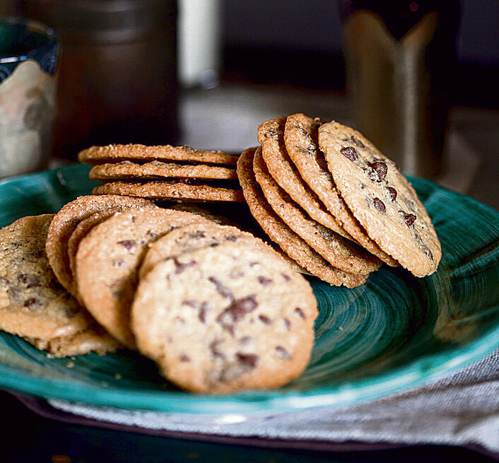 עוגיות שוקולד צ'יפס וקמח אורז (Photographer:Daniel Lailah) עוגיות שוקולד צ'יפס וקמח אורז