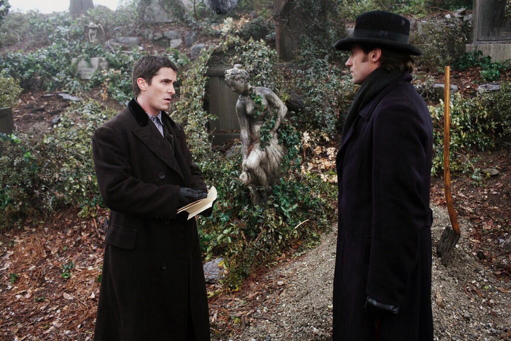 Nolan’s most revealing confession. From 'The Prestige' (Photo: Courtesy of Yes) מתוך "יוקרה"