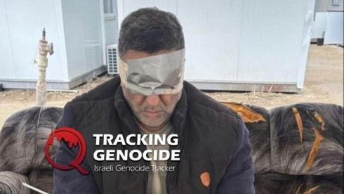 לוחם במילואים צילם עצור פלסטיני מחזיק פרסומת לעסק שלו, שיתף ברשת - והודח