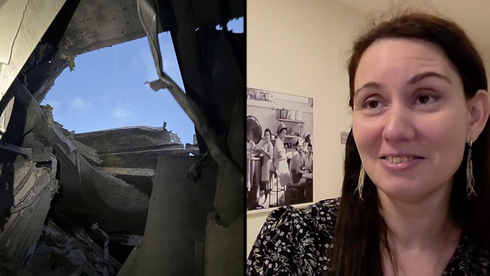 מרינה ובנותיה נכנסו לממ”ד – ושרדו פגיעה ישירה של כטב”ם בבית: „הכול רעד”