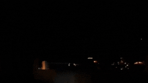 Explosion from bunker strike