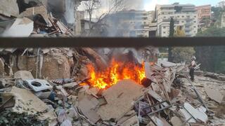 זירת הפגיעה בחיפה