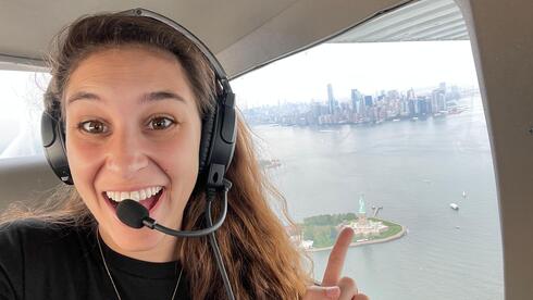 Road trip in the sky: this Israeli flight instructor takes her getaways in a small plane