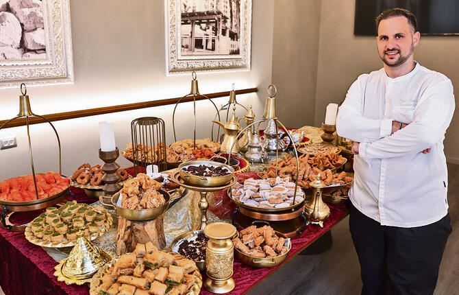 השף אייל בוחבוט ממלון מג'יק פאלאס | צילום: שי בלן