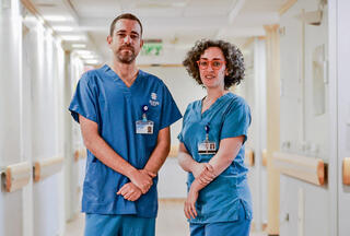 ד"ר אסתר עובדת וד"ר אהוד פליס