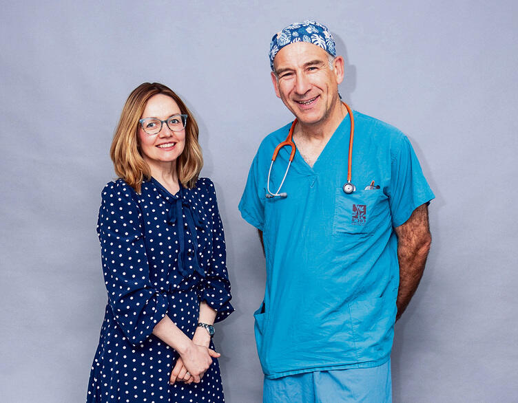 ד"ר ליונל דיוויס וד"ר קסניה אהרון