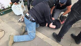 תיעוד ממעצרו של תושב חיפה עמי גיידרוב בחשד שביצע משימות ביטחוניות עבור גורמי מודיעין איראניים