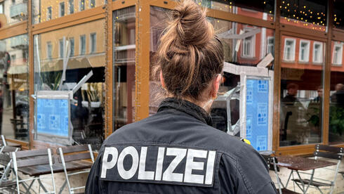 Serious damage to an Israeli restaurant in Munich