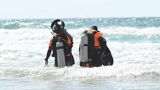 חיפושים אחרי הנער הנעדר בחוף צאנז בנתניה