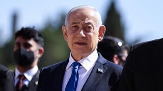 רה"מ בנימין נתניהו בטקס הנחת הזרים ביד ושם