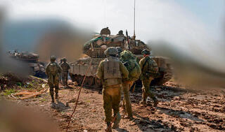 לוחמי חטיבה 8 בדרום לבנון, אתמול