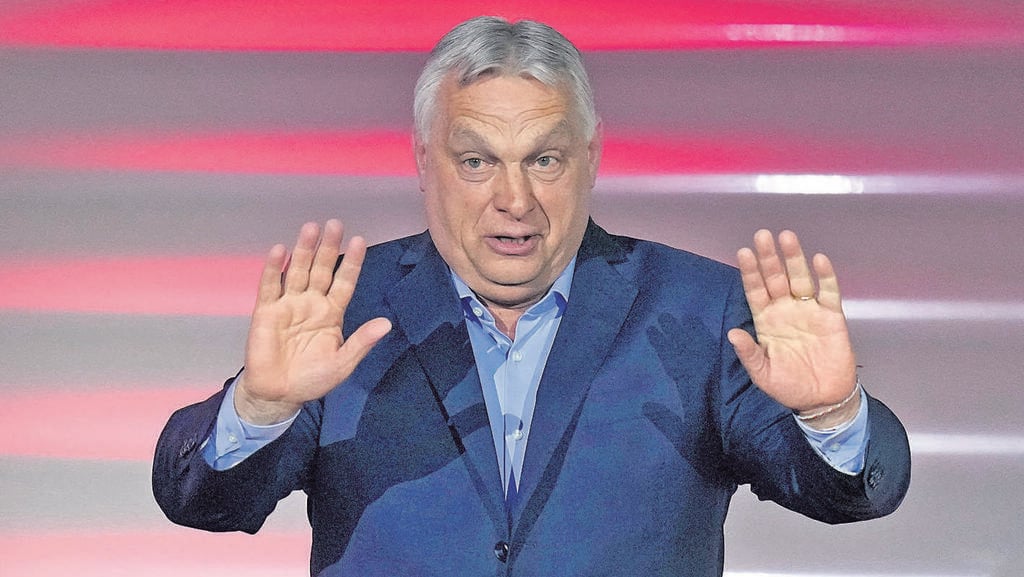 Former Prime Minister Viktor Orban (Photo: Petr David Josek/AP) ויקטור אורבן