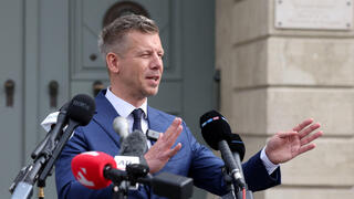 ראש ממשלת הונגריה הנבחר פטר מדיאר