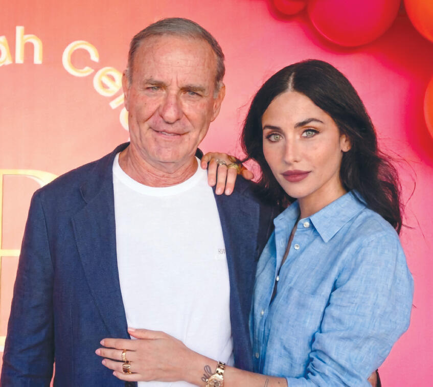 קארין ויליגר ואביה יוסי | צילום: ערן שרעבי