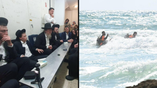 חיפושים אחרי הנער הנעדר בחוף צאנז בנתניה