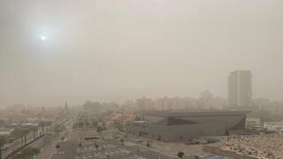 אובך בשמי חדרה