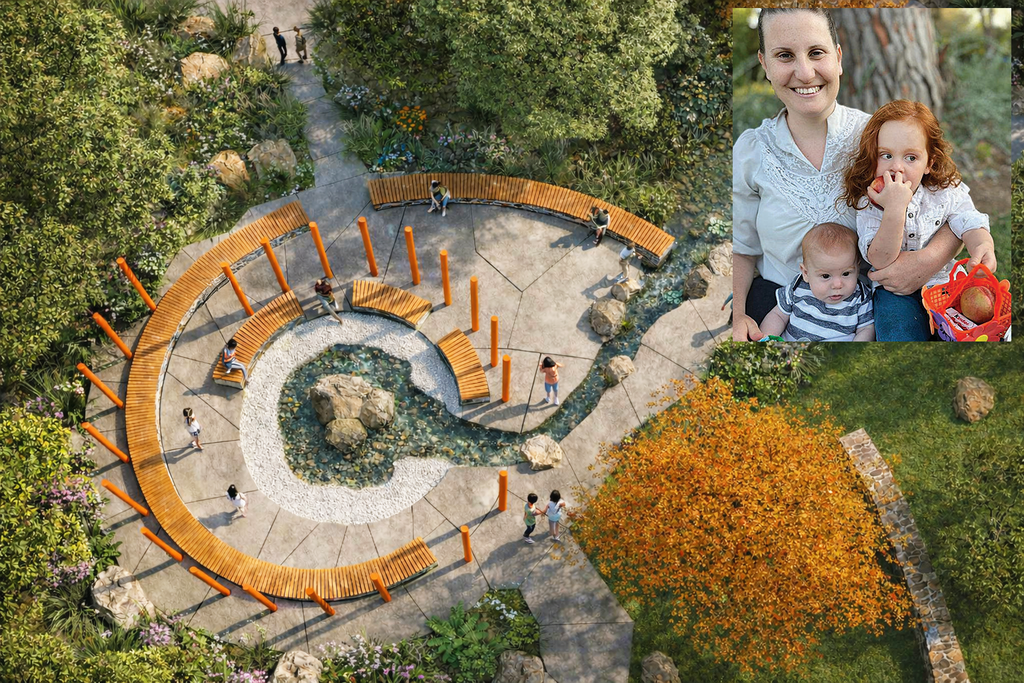 The ‘Orange Garden’ is a national therapeutic garden, the first of its kind in Israel (Virtualization: Izy Blank Landscape Architects) The ‘Orange Garden’ is a national therapeutic garden, the first of its kind in Israel