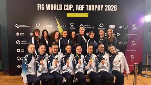 Israel wins five balls gold in Baku