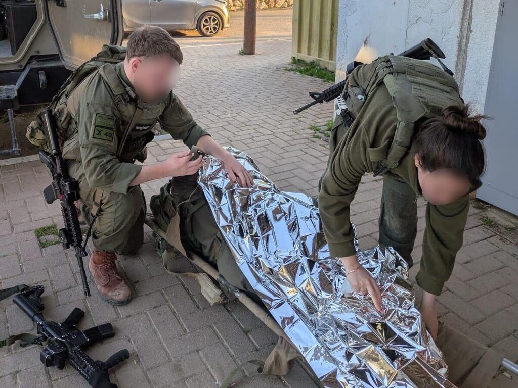 סמ"ר ל' (צילום: דובר צה"ל) סמ"ר ל', פרמדיקית, צה"ל