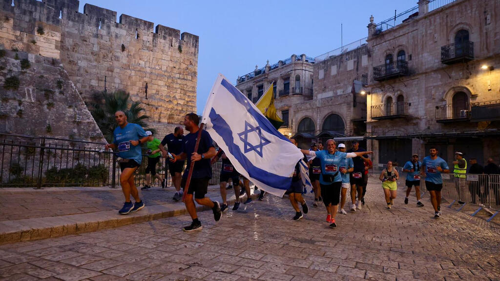 מסלול מרתון Winner ירושלים (קרדיט: Sportphotography) מסלול מרתון Winner ירושלים