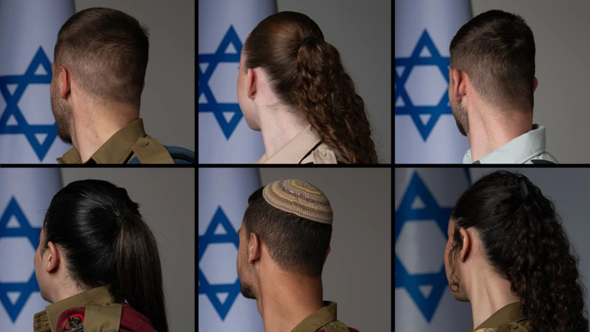 שישה מהמצטיינים (צילום: דובר צה"ל) מצטייני הנשיא 2026
