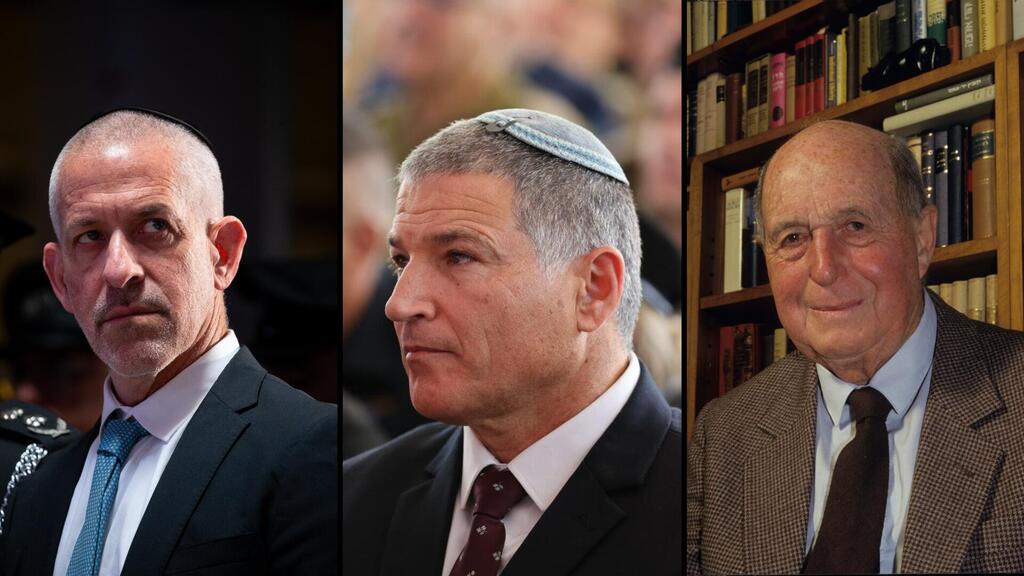 מימין: לנדוי, זיני ובר (צילום: אלכס קולומויסקי, דוד רובינגר) מימין: לנדוי, זיני ובר