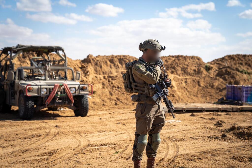 פעילות צה"ל ברצועת עזה (צילום: דובר צה"ל ) פעילות כוחות החטיבה הדרומית ברצועת עזה
