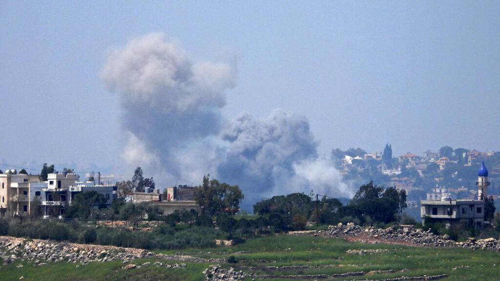 תקיפות צה"ל בדרום לבנון, היום (צילום: AFP) זאותר א-שרקיה