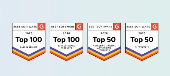 העוצמה של השותפה: Semrush קוטפת את המקומות הראשונים בדירוג G2 היוקרתי לתוכנות שיווק, פרסום ובינה מלאכותית לשנת 2026 