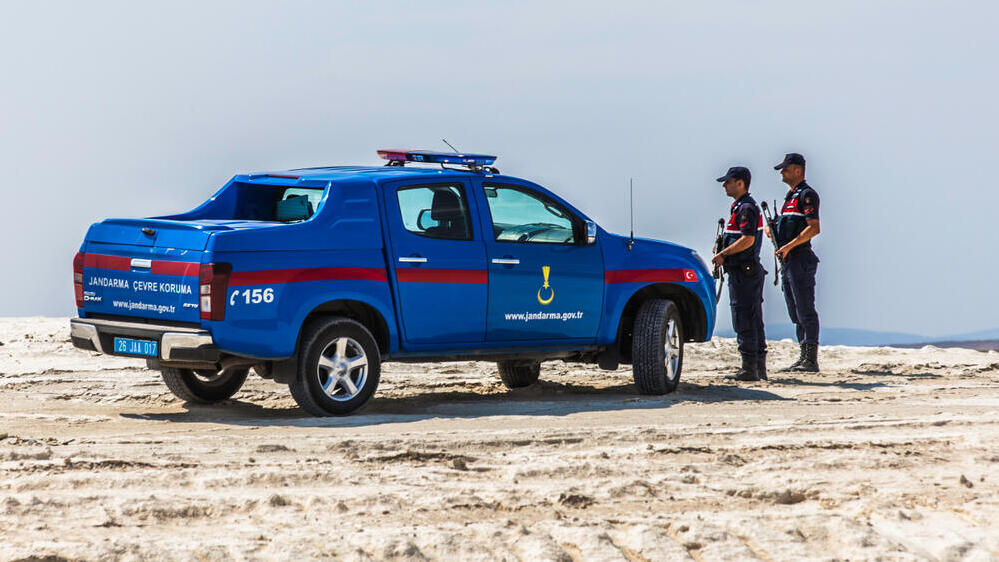 Members of Turkey’s Gendarmerie unit (Photo: Murat Karsli/Shutterstock) אנשי יחידת הז'נדרמריה בטורקיה
