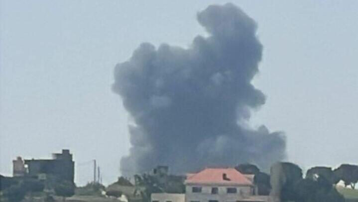 תקיפה סכפר זוטר א-שרקיה בדרום לבנון