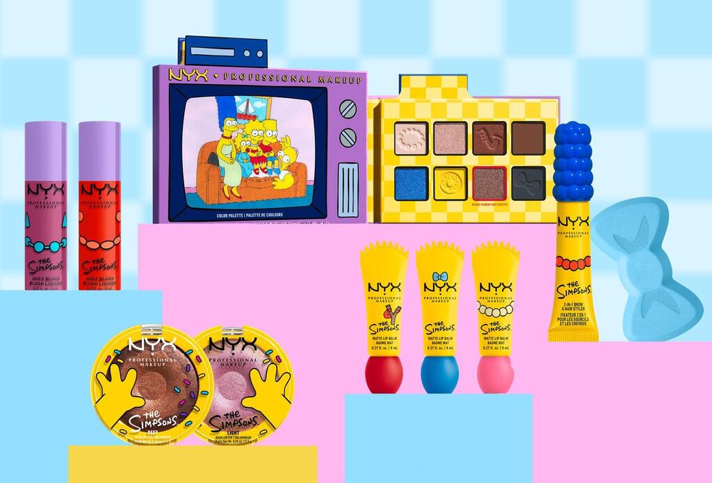 האיפור של nyx ומשפחת סימפסון סימפסונס NYX