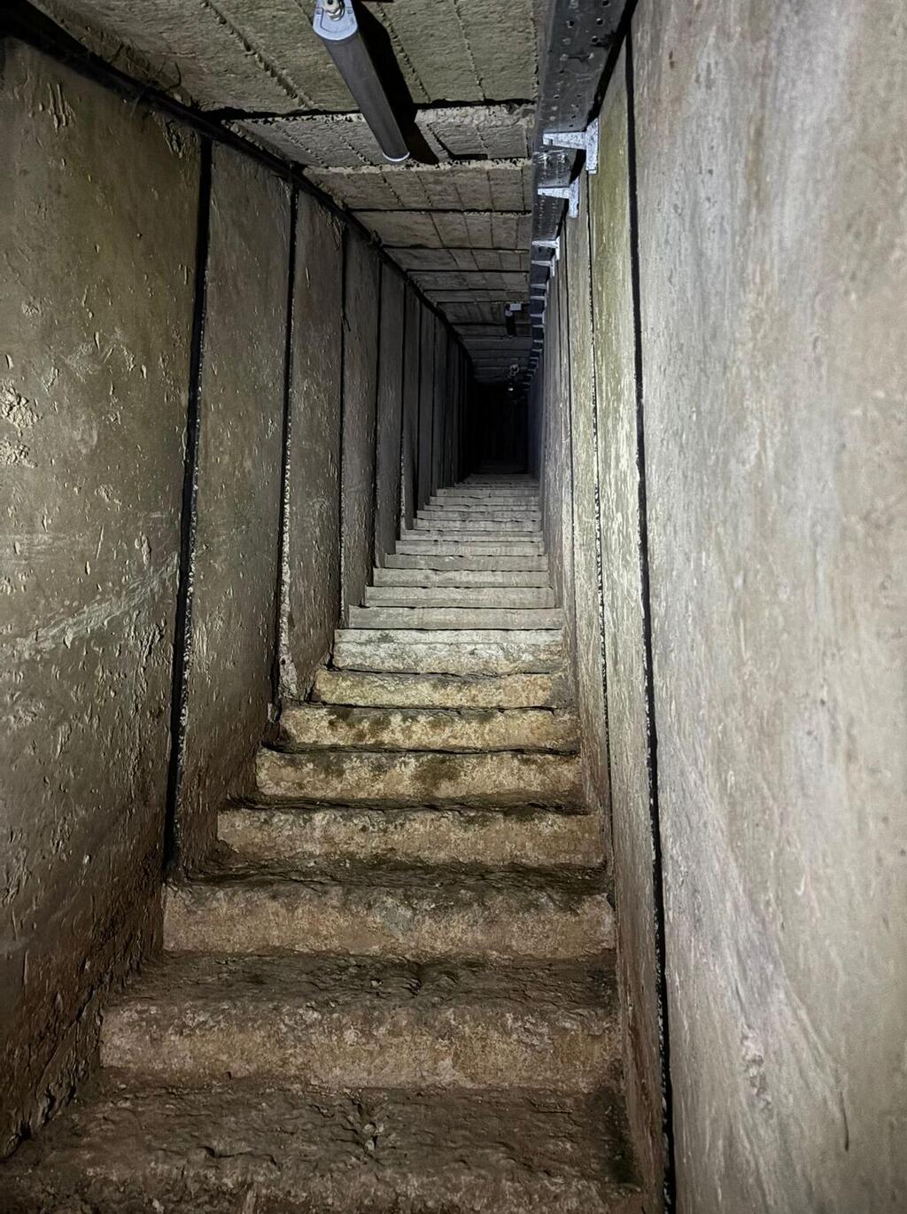 צילום: דובר צה"ל ערי המקלט שאותרו במרחב קנטרה
