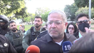 בן גביר בדרום תל אביב