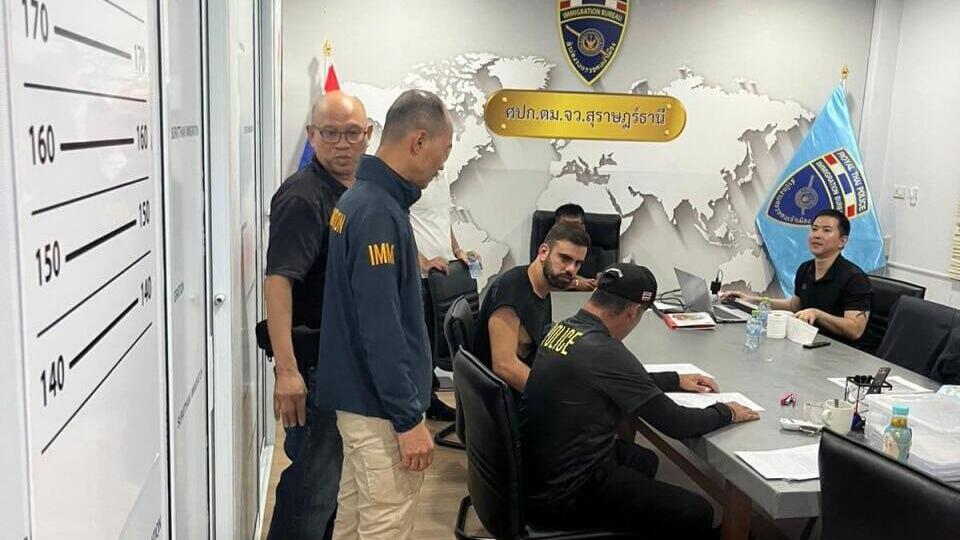 מתן ארביב בתאילנד העבריין הישראלי מתן ארביב נעצר בתאילנד