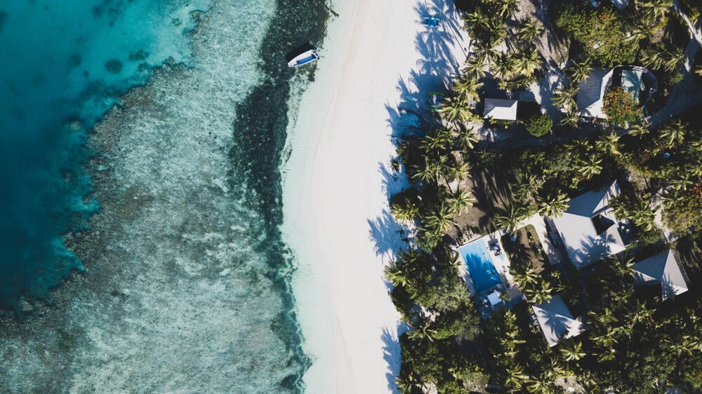 Vomo Island, פיג׳י (צילום: Ignacio Moya Coronado / shutterstock) Vomo Island, פיג׳י