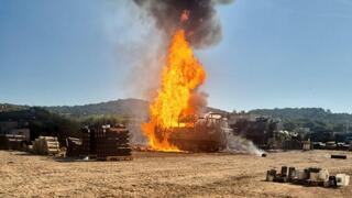 פגיעה ישירה ברכב צה"לי