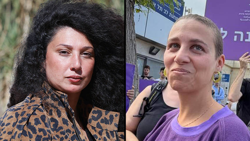 נעמה שחר ושי לי עטרי (צילום: קובי קואנקס, אביגיל עוזי) נעמה שחר ושי-לי עטרי
