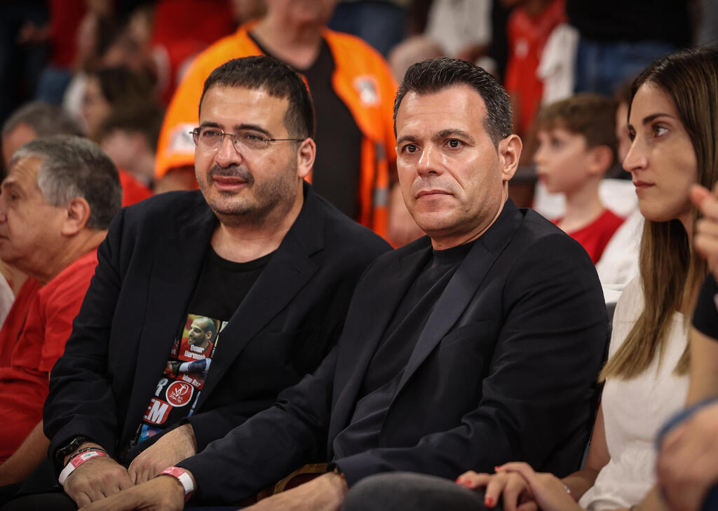 "בטוח שיהיה שיפוט מזעזע". ינאי לצד איטודיס (צילום: עוז מועלם) איטודיס וינאי