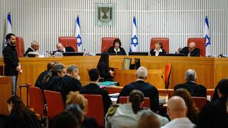 מתוך הדיון בעליון בעתירה למנוע ממבקר המדינה לחקור את אירועי השבעה באוקטובר