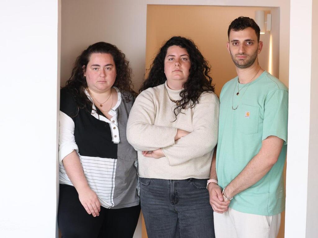 עומר גרוסמן, הגר פורת וירדן מרום מאוניברסיטת חיפה. הדו"ח מעניק תמונה מדאיגה באשר לביטחון של אנשים להט"ב באקדמיה (צילום: אלעד גרשגורן) אופק דן
