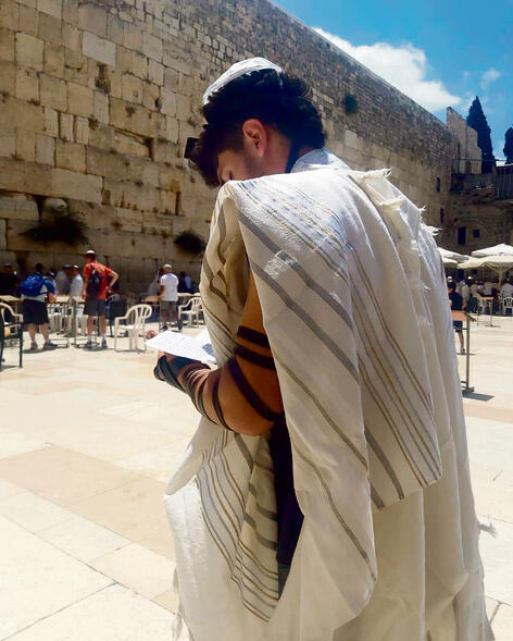 יאיר ניפוסי ז"ל בכותל