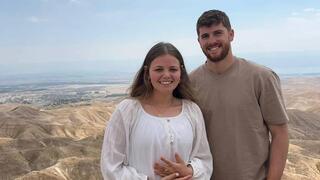 הקצין מעוז רקנטי שנפל בלבנון וארוסתו רוני קלרמן