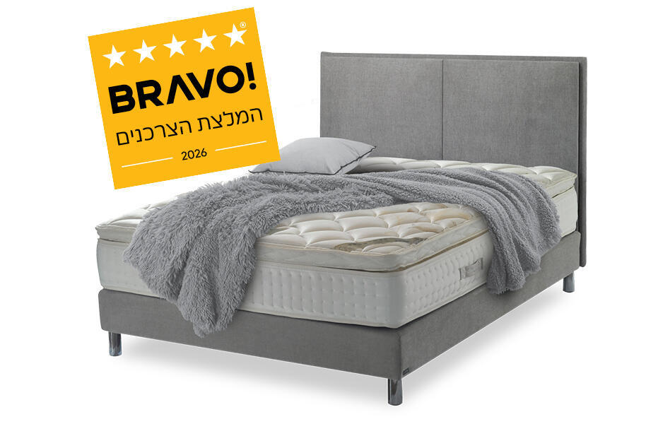 זוכת "BRAVO - המלצת הצרכנים 2026" בקטגוריית מזרני יוקרה – סדרת מזרני היוקרה של בתי המלון מבית עמינח (יח"צ בראבו ) 27
