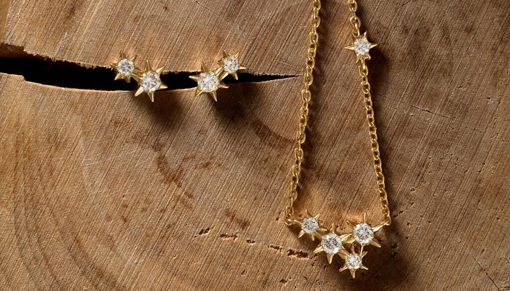 תכשיטי MyCollection בזהב צהוב 18K ויהלומים (קרדיט צילום: יח"צ ) תכשיטי MyCollection בזהב צהוב 18K ויהלומים
