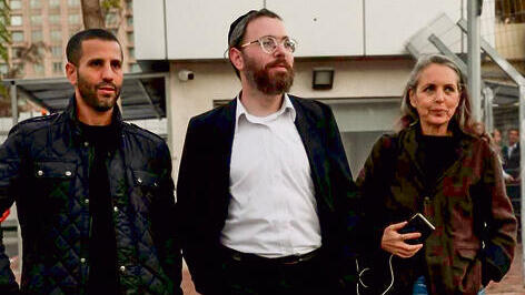 ישראל פריי משוחרר ממעצר | צילום: מוטי קמחי